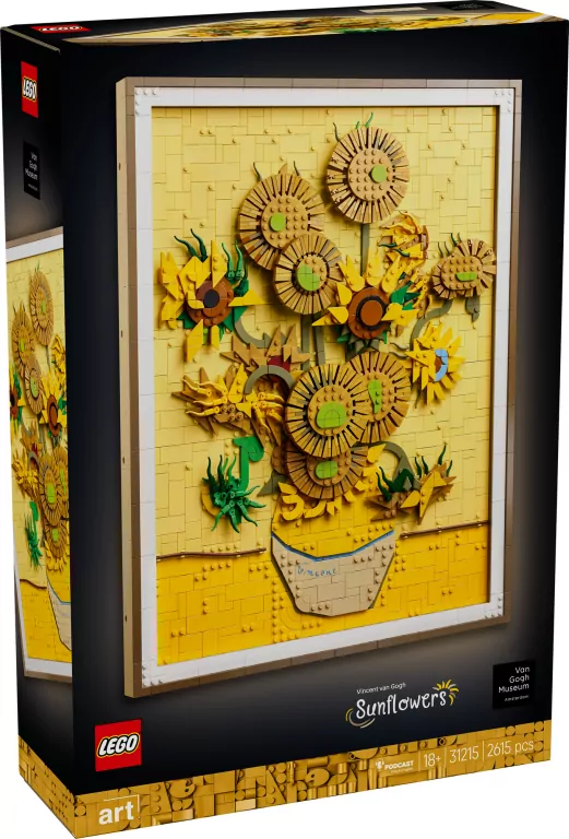 LEGO® Art. „Słoneczniki” Vincent van Gogh 31215 - tantis.pl