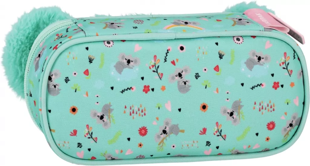 Piórnik saszetka 1zamek Koala pluszowy - tantis.pl