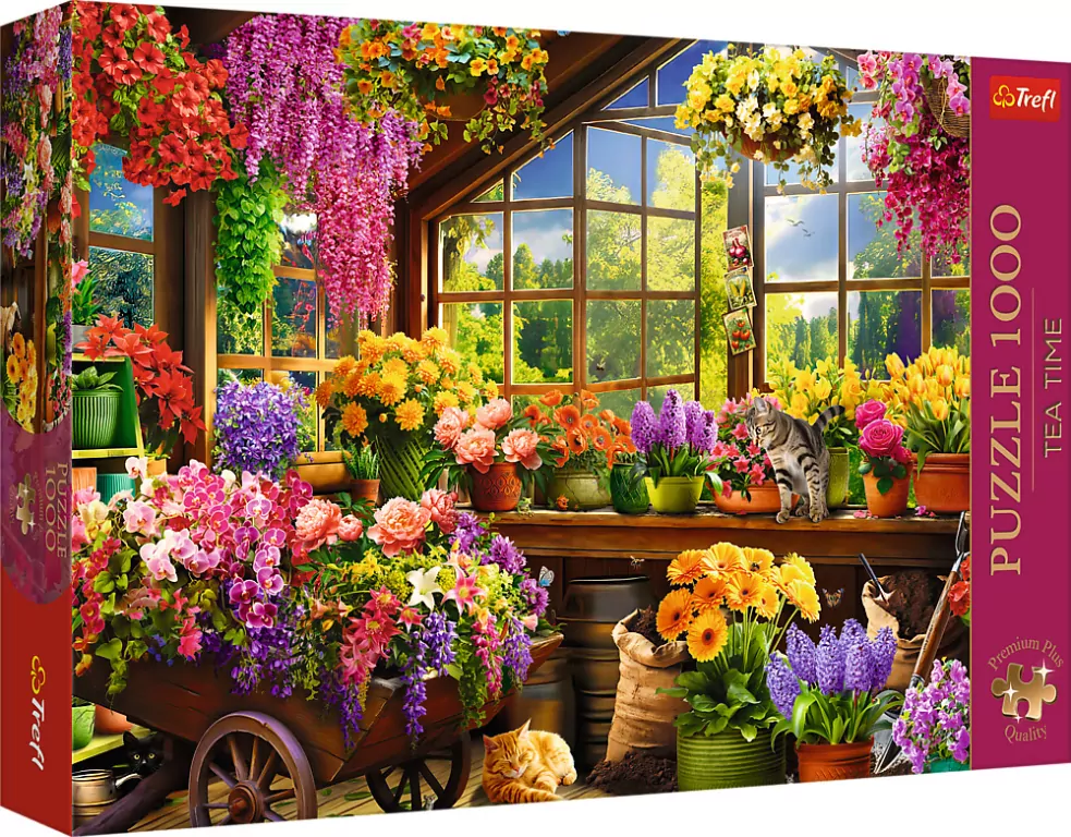 Trefl. Puzzle 1000 Przygotowania do wiosny - tantis.pl
