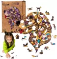 Puzzle drewniane 125. Wierny Sirko - tantis.pl