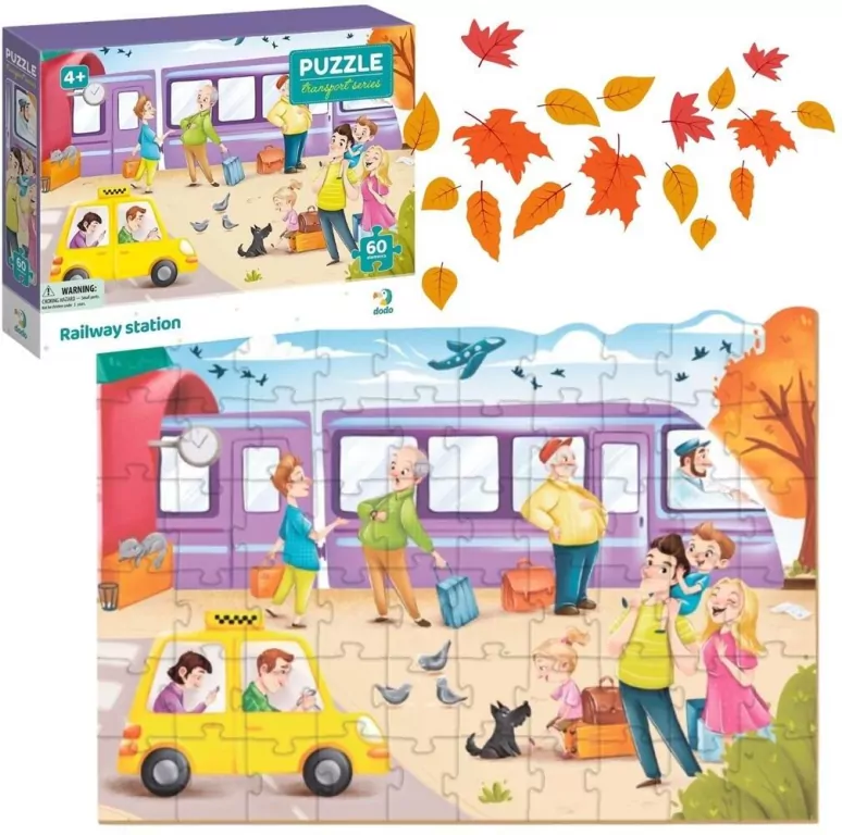Puzzle 60 Railway station - tantis.pl