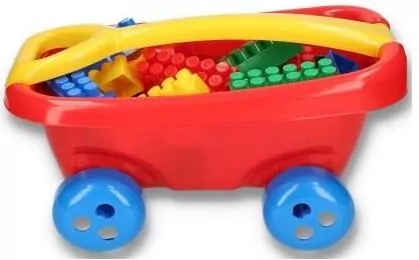 Wózek z klockami - tantis.pl