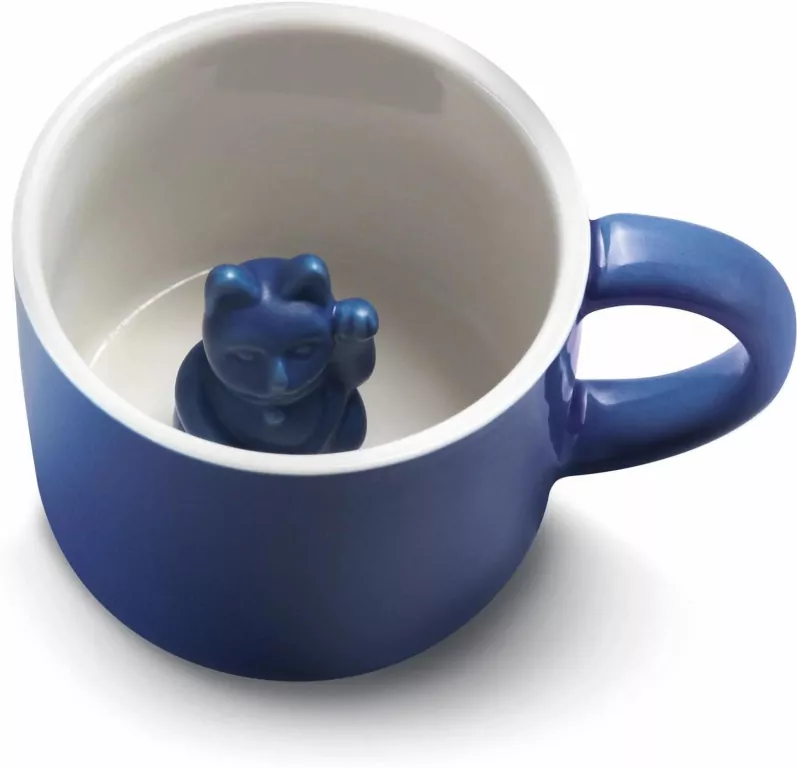 Kubek szczęścia granatowy - tantis.pl