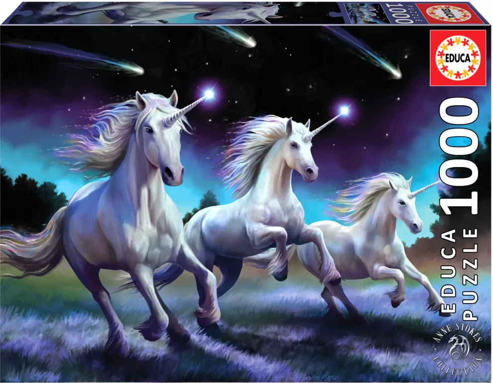 Puzzle 1000 Spadające gwiazdy Anne Stokes 112793 - tantis.pl