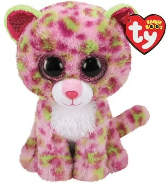 Beanie Boos. Leopard różowy. Lainey 24cm - tantis.pl