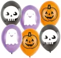 Balony lateksowe Hallo-ween Friends 6szt - tantis.pl
