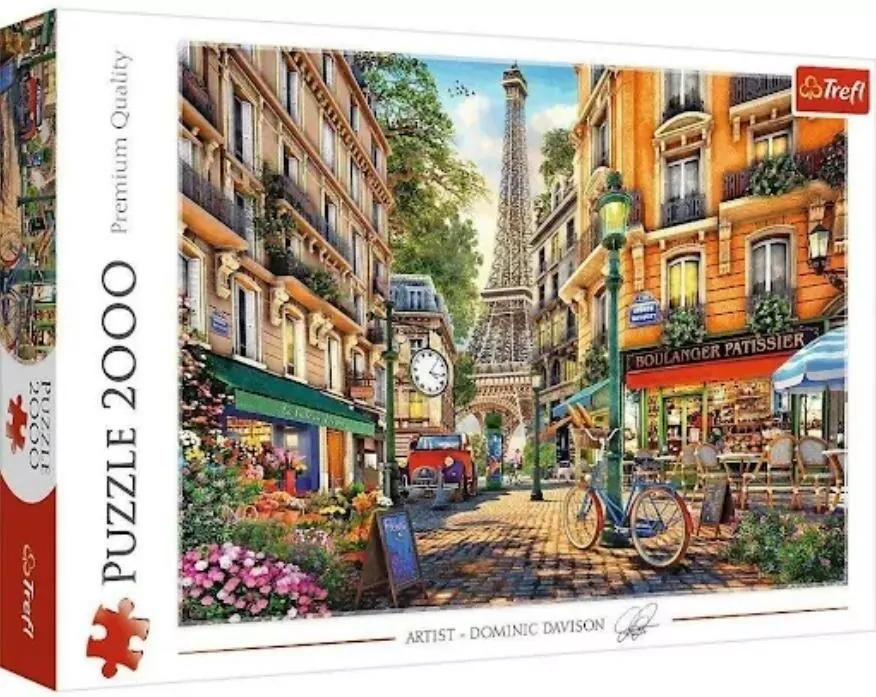 Puzzle 2000. Popołudnie w Paryżu. 27121 - tantis.pl