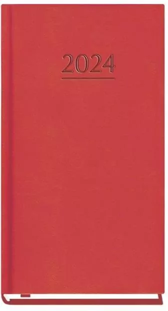 Terminarz 2026 kieszonkowy czerwony - tantis.pl