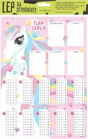 Elektrostatyczny plan lekcji A4. Jednorożec - tantis.pl