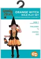 Strój dla dzieci Pomarańczowa Czarownica r.92/104 - tantis.pl