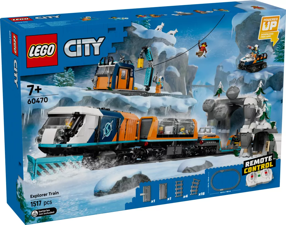 LEGO® City. Ekspres polarny arktycznych odkrywców 60470 - tantis.pl