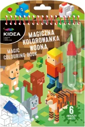 Kolorowanka magiczna wodna Games KIDEA