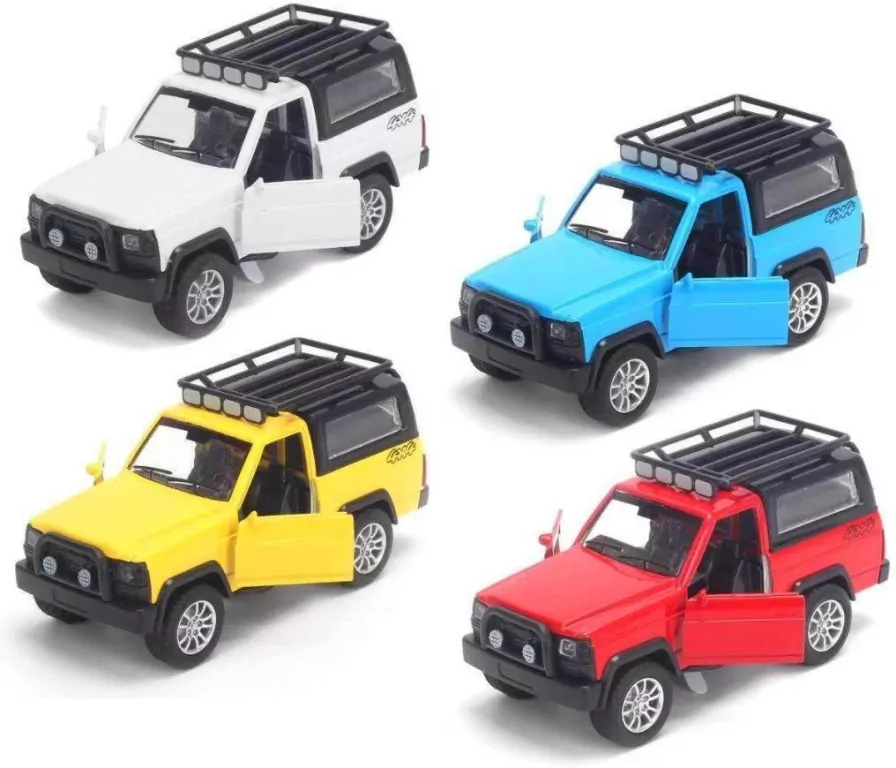 Auto terenowe metalowe światło i dźwięk - tantis.pl