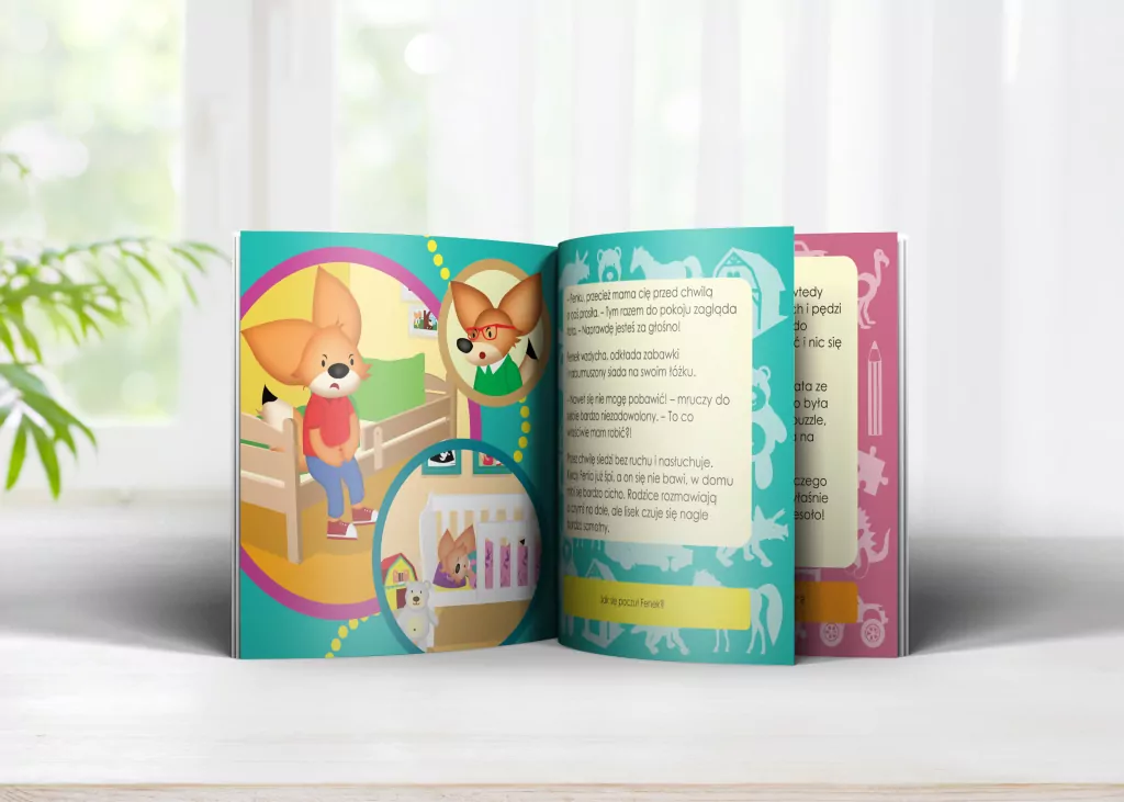 Słuch. Zmysły. Przygody Fenka - tantis.pl