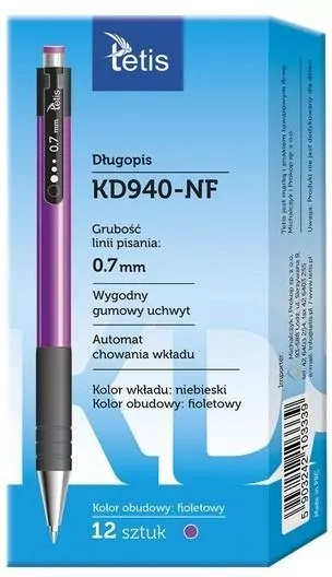 Długopis obudowa fioletowa KD940-NF - tantis.pl