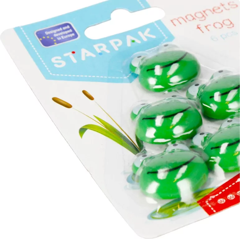 Magnesy. Żabki 6 sztuk - tantis.pl
