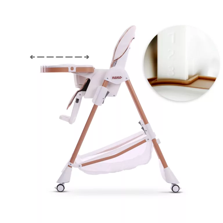 NENO Sedi White krzesełko do karmienia wielofunkcyjne - tantis.pl