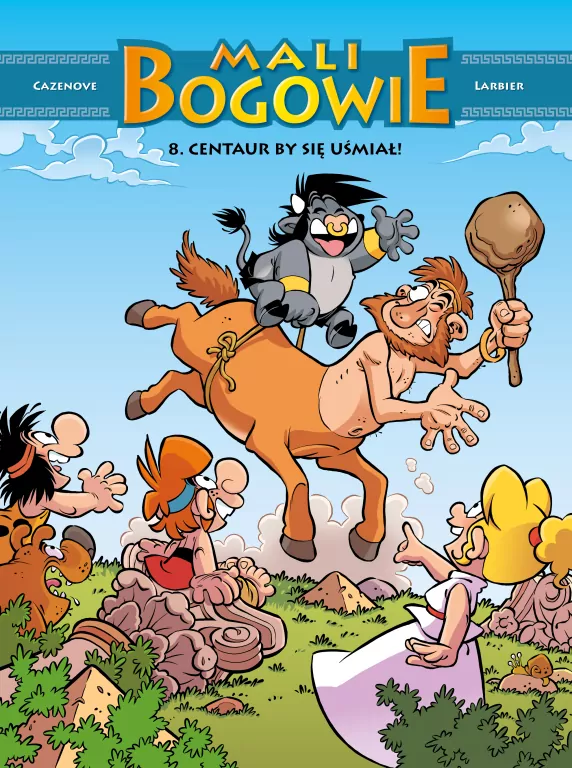 Centaur by się uśmiał. Mali Bogowie. Tom 8 - tantis.pl