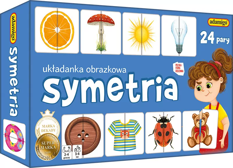 Układanka obrazkowa. Symetria - tantis.pl