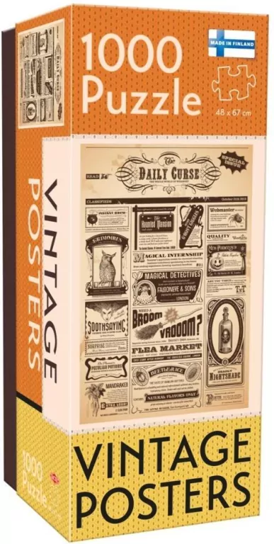 Vintage: Daily Curse. Puzzle 1000 - tantis.pl