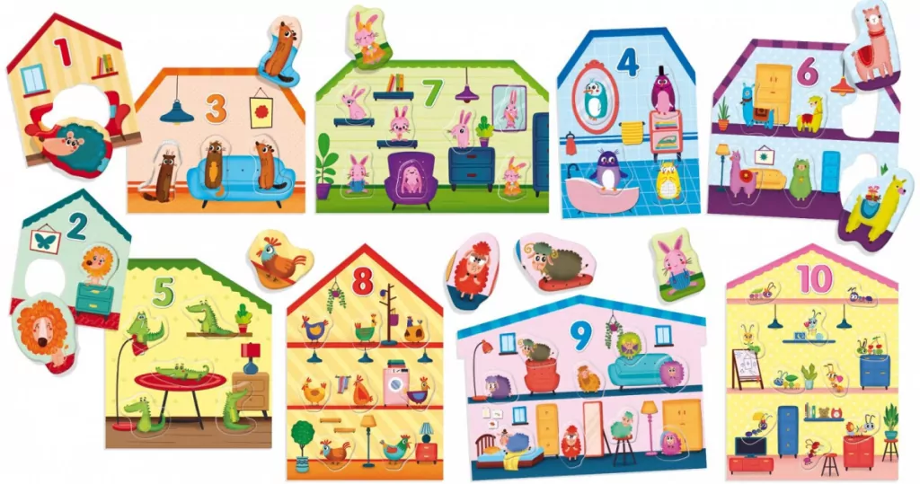 Domki z cyframi. Life Skills - tantis.pl