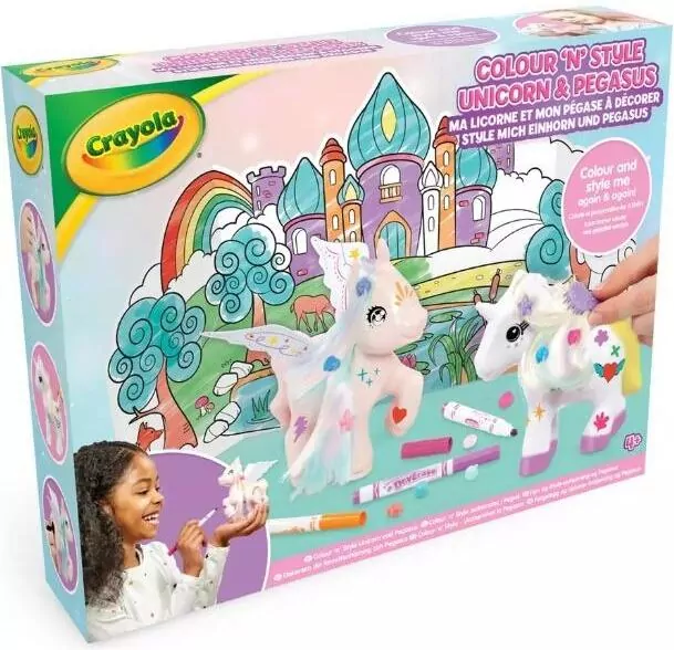 Zestaw Jednorożec i Pegaz CRAYOLA - tantis.pl