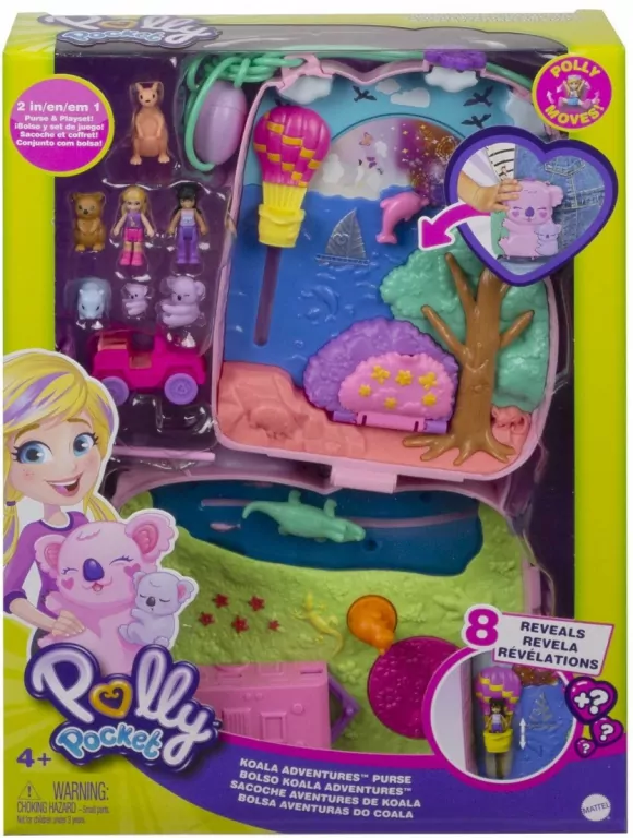 Kompaktowa torebka, zestaw do zabawy Polly Pocket - tantis.pl
