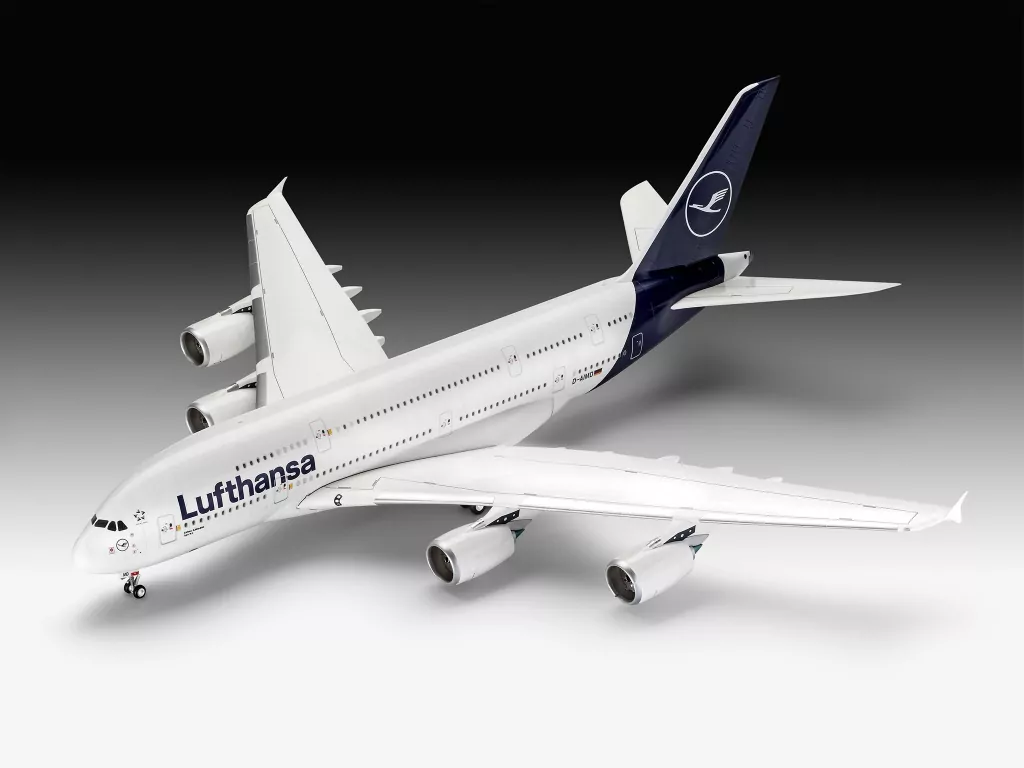 Airbus A380-800. Lufthansa New Livery Revell. Samolot 1:144 - tantis.pl