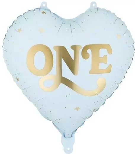 Balon foliowy Serce One 45cm - tantis.pl