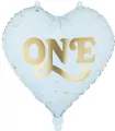 Balon foliowy Serce One 45cm - tantis.pl