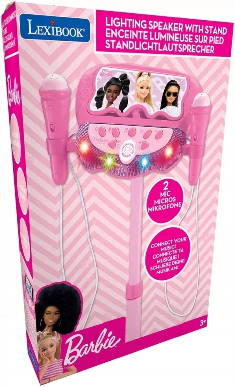 Zestaw do karaoke Barbie Lexibook S160BB - tantis.pl