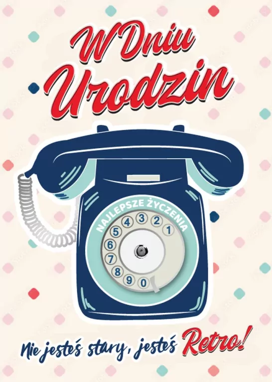 Karnet urodziny B6 z kopertą - tantis.pl