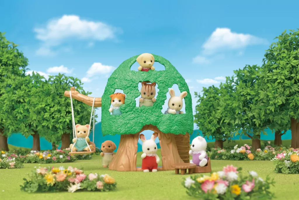 Przedszkolny domek na drzewie. Sylvanian Families - tantis.pl