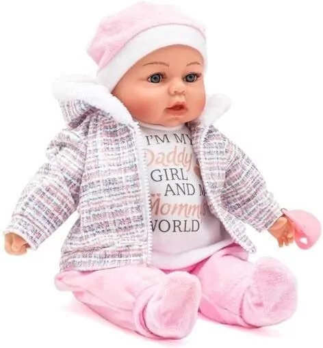 Lalka Amelka 46cm mówiąca i śpiewająca po polsku - tantis.pl