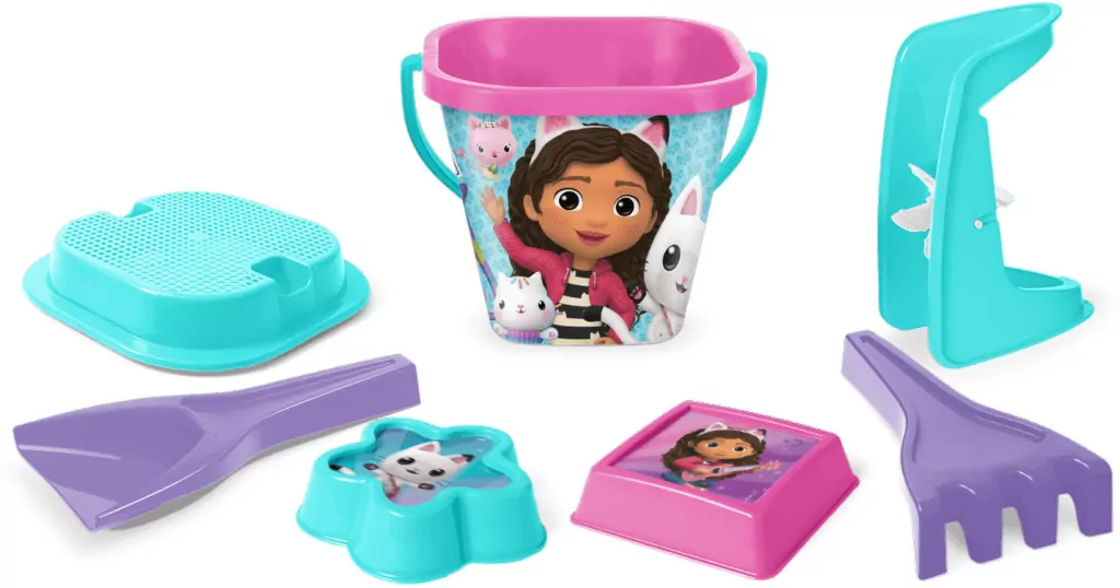Gabby's Dollhouse komplet do piasku 7el - tantis.pl