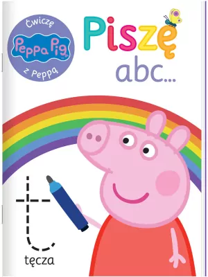 Peppa Pig. Ćwiczę z Peppą. Piszę ABC