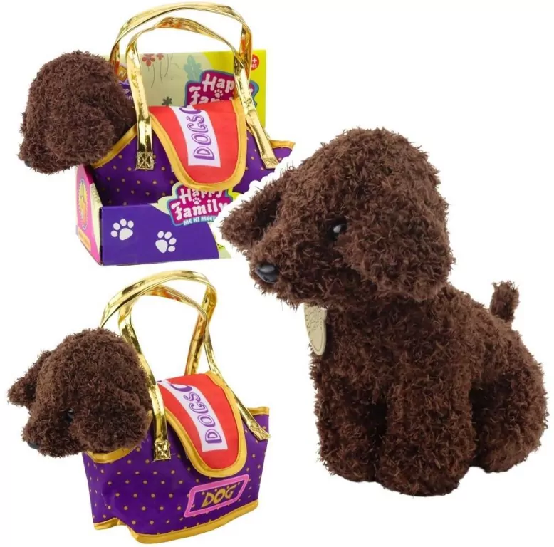 Piesek pudel w torbie - tantis.pl