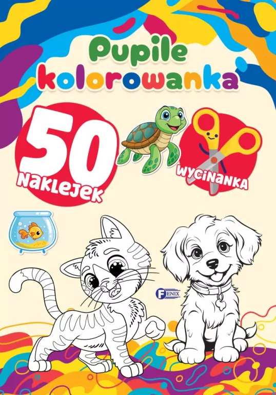 Pupile. Kolorowanka - tantis.pl