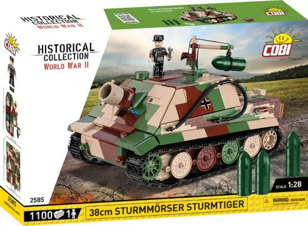 Cobi. Historical Collection 38cm Sturmmrser Sturmtiger - tantis.pl