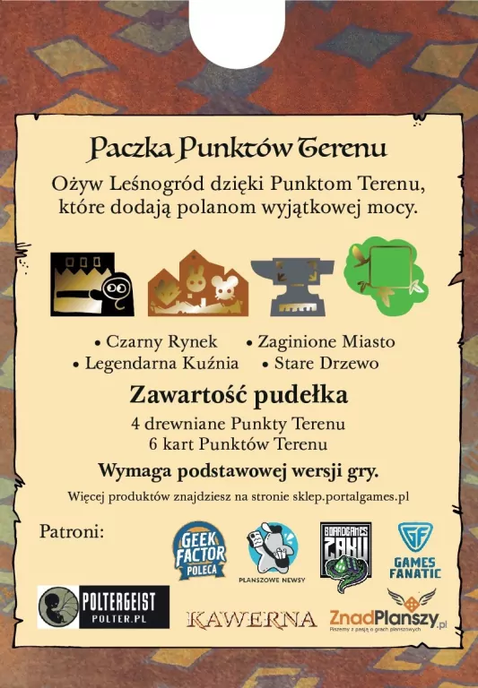 Root. Paczka Punktów Terenu - tantis.pl