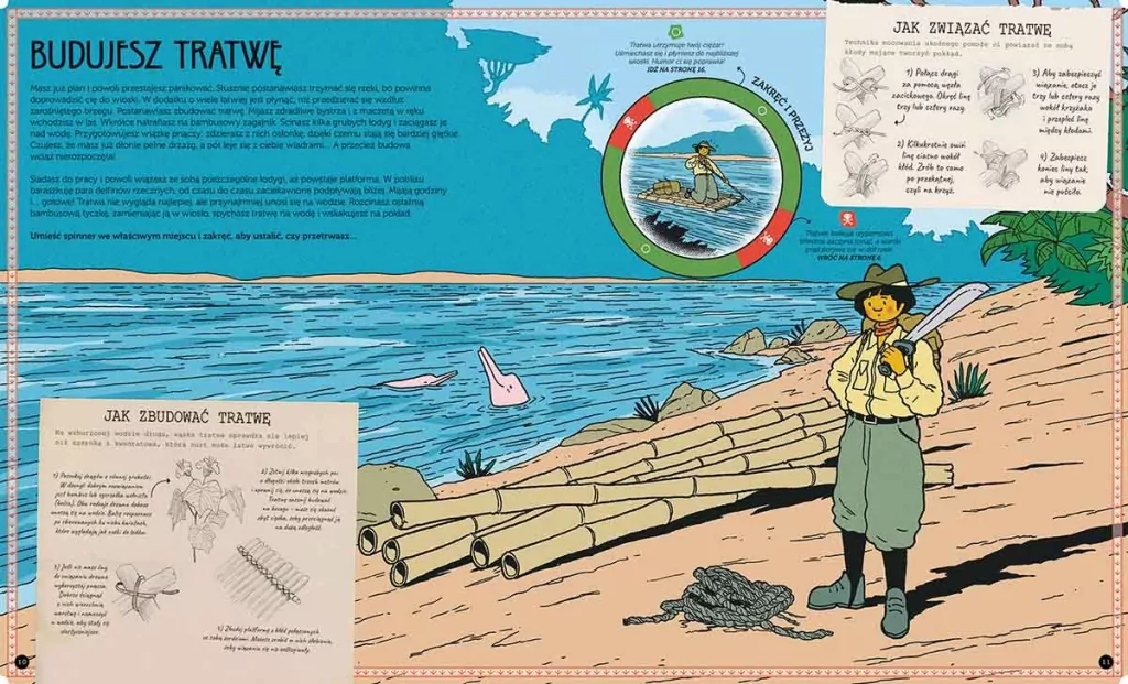 Przetrwać w dżungli. Książka i gra w jednym - tantis.pl