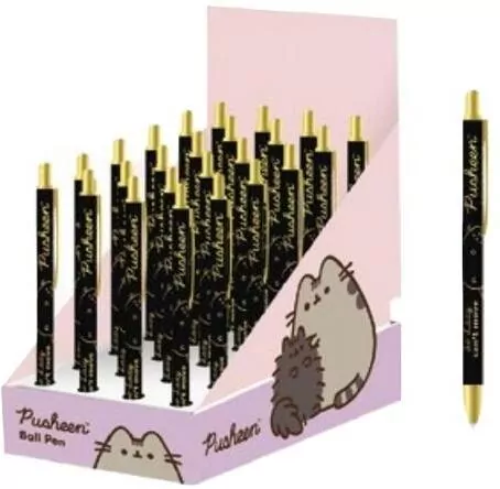 Długopis automatyczny Pusheen gold (24szt) - tantis.pl