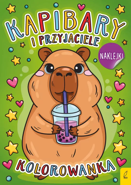Kapibary i przyjaciele. Kolorowanka - tantis.pl