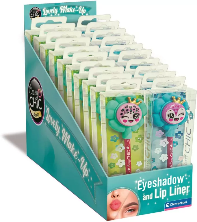 Crazy Chic. Cień kwiatuszek i kredka mix - tantis.pl