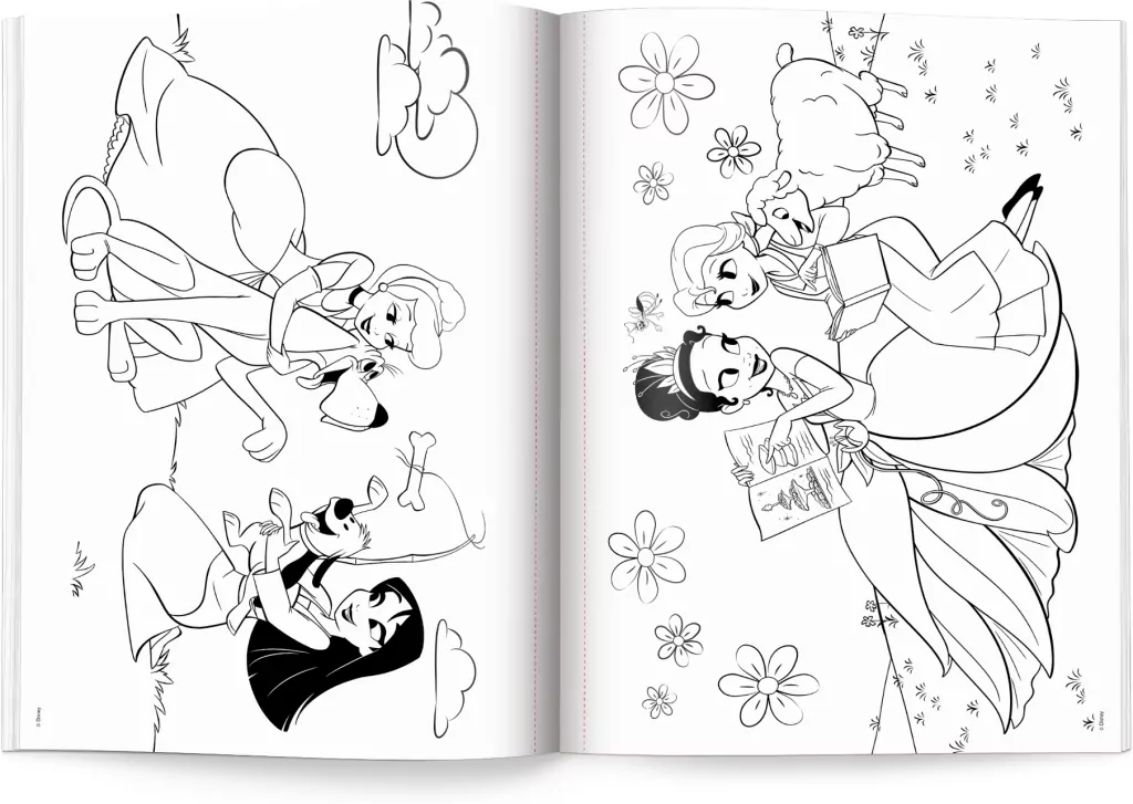 Disney Księżniczka Megakolorowanka - tantis.pl