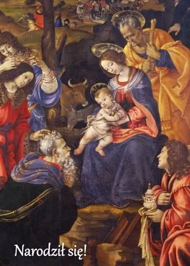 Kartka bożonarodzeniowa z reprodukcją - tantis.pl