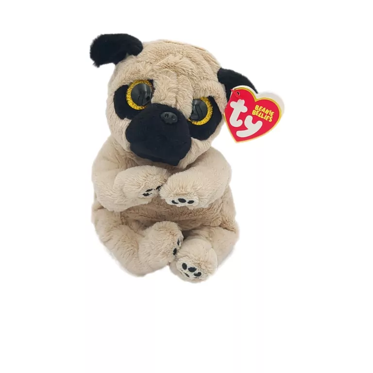 Beanie Babies Izzy. Mops 15cm - tantis.pl