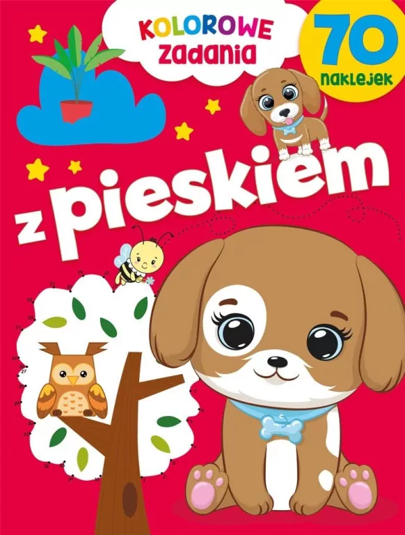 Kolorowe zadania z pieskiem - tantis.pl