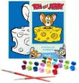 Malowanie po numerach - Tom i Jerry 25x25cm - tantis.pl