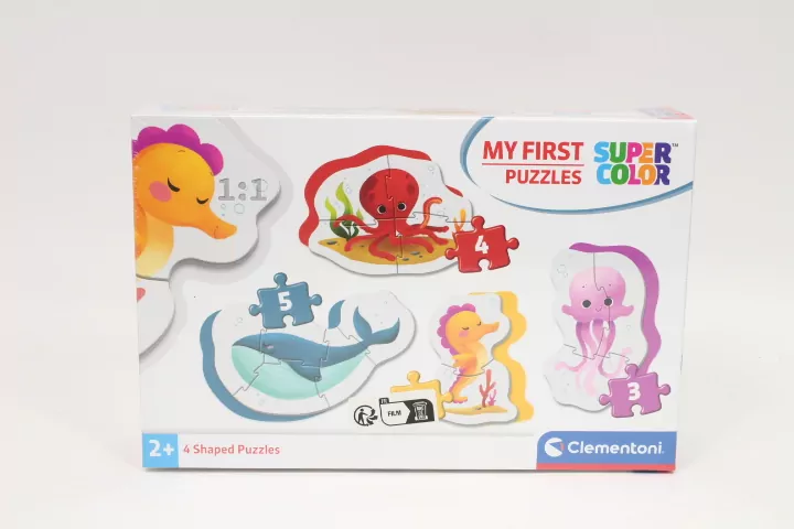 Clementoni. Moje Pierwsze Puzzle. Sea Life - tantis.pl